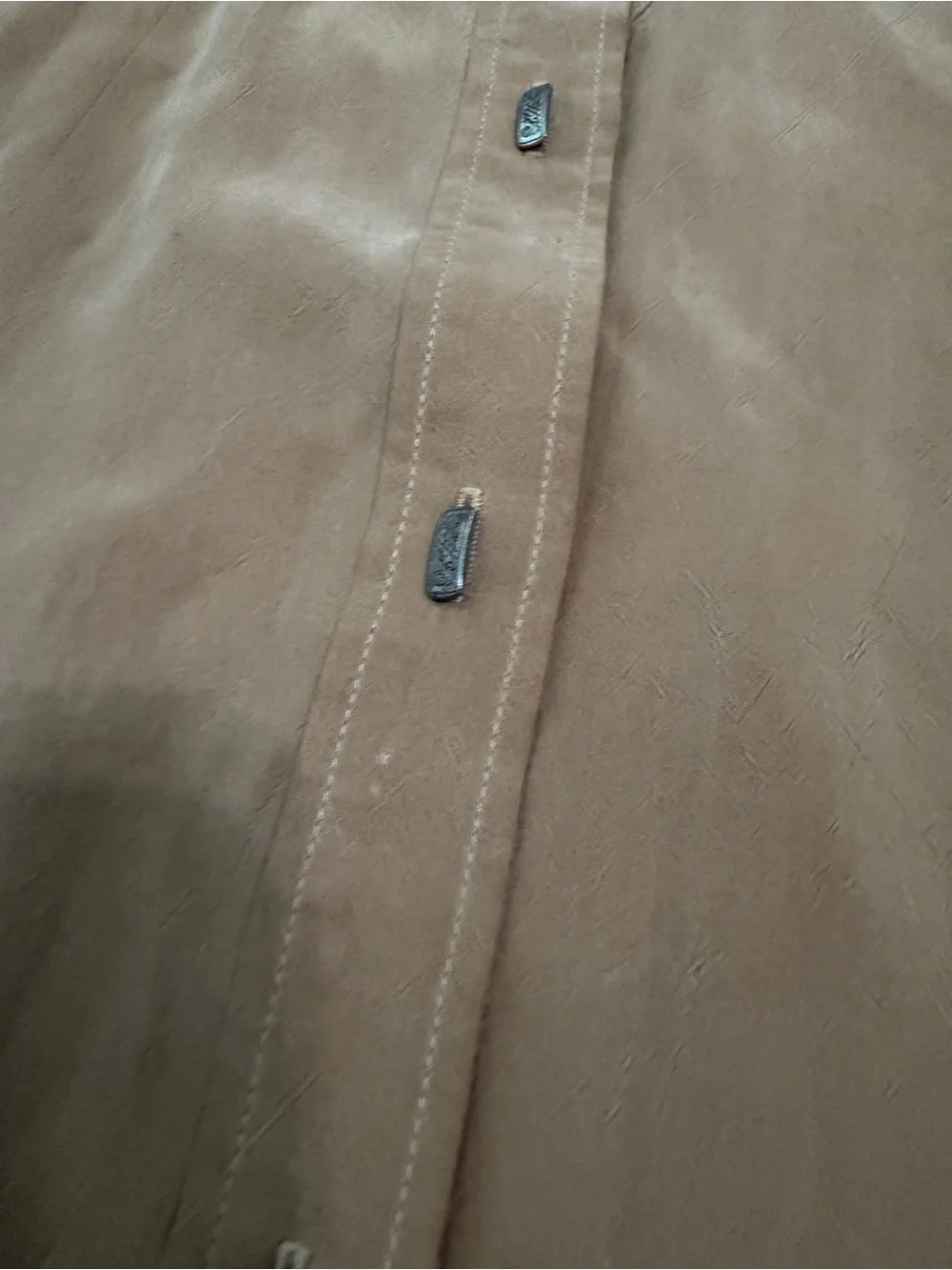 Vtg Longhorn Western Rodeo Button-up (07)